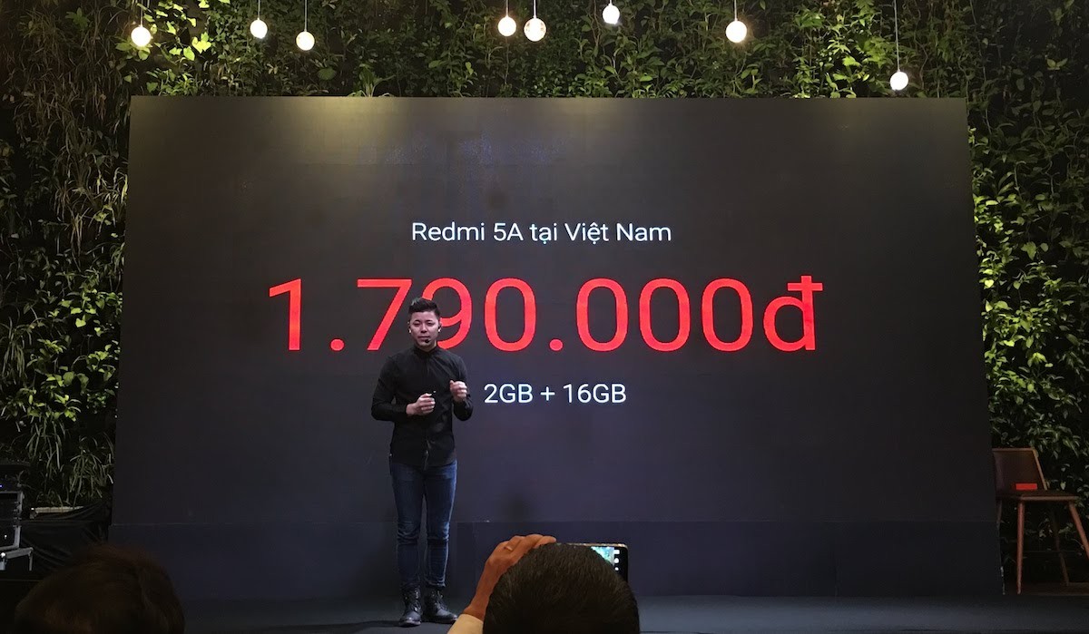 Sản phẩm - Xiaomi Redmi 5A ra mắt tại Việt Nam với giá sốc