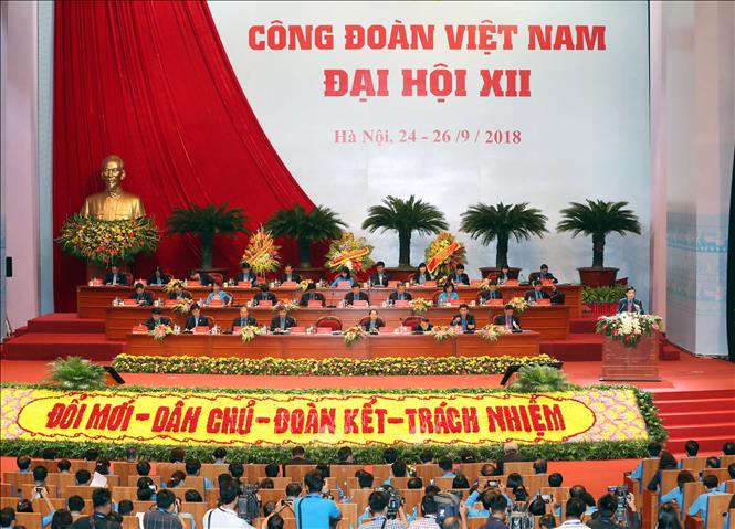 Chính trị - Khai mạc Đại hội Công đoàn Việt Nam lần thứ XII