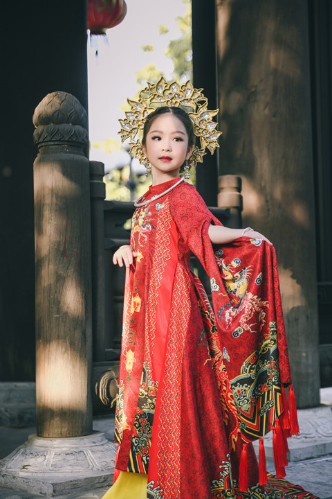 Ngôi sao - Vẻ đáng yêu của người mẫu nhí Việt Nam vừa đăng quang Hoa hậu nhí Á Âu - Little Miss Eurasia 2018 (Hình 3).