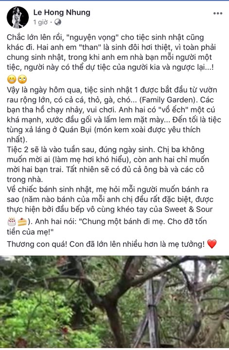 Sự kiện - Tin tức giải trí ấn tượng ngày 6/4: Hồng Nhung nghẹn ngào trước sự 'trưởng thành' của hai con sau tin bố có gia đình mới