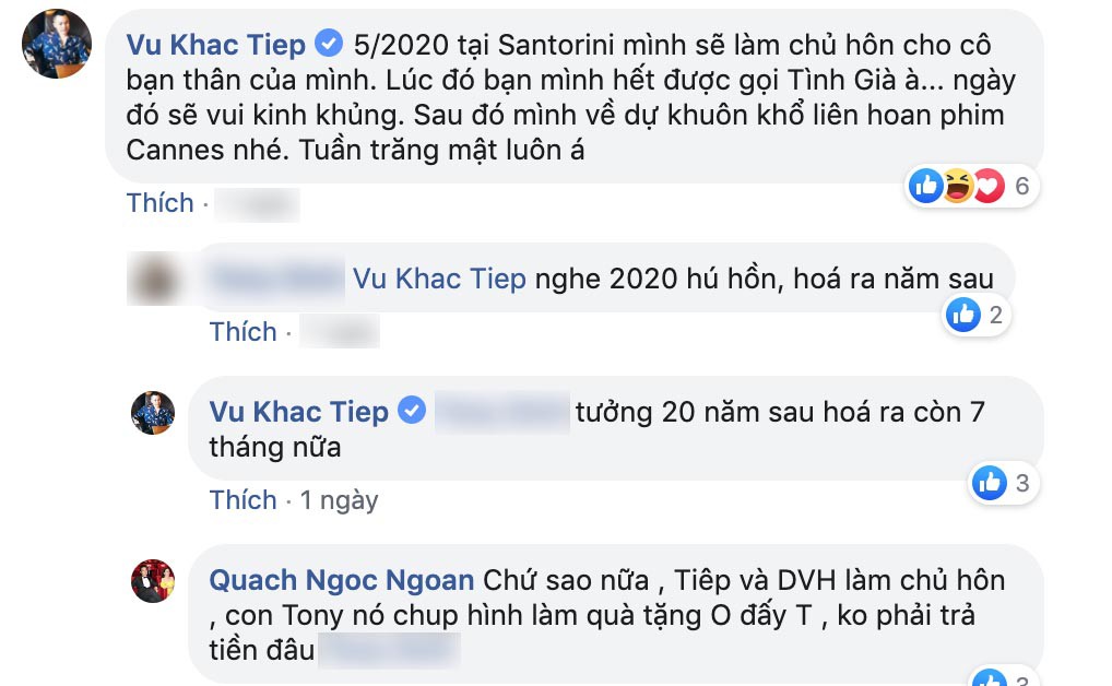 Sự kiện - Tin tức giải trí ấn tượng ngày 5/6: Vũ Khắc Tiệp bất ngờ tiết lộ thời điểm Quách Ngọc Ngoan và Phượng Chanel làm đám cưới?