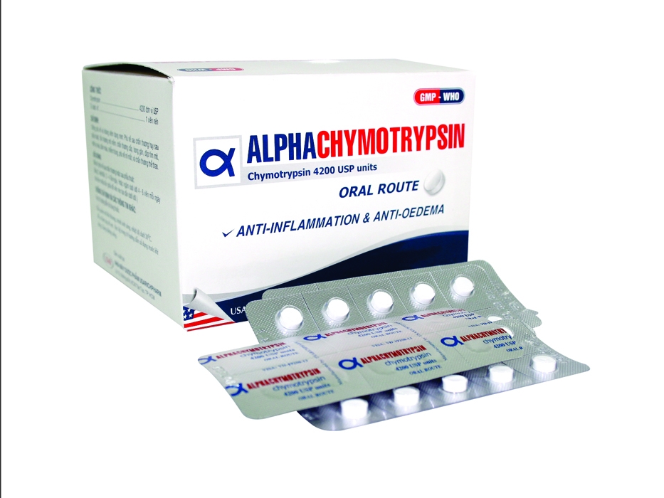 Sức khỏe - Thuốc kháng viêm Alphachymotrypsine 4200 bị đình chỉ lưu hành và thu hồi trên toàn quốc