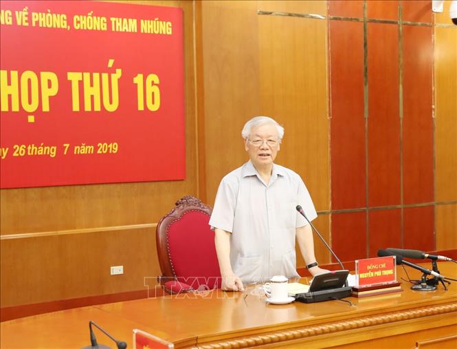 Chính sách - Tổng Bí thư, Chủ tịch nước chủ trì Phiên họp thứ 16 Ban Chỉ đạo Trung ương về phòng, chống tham nhũng (Hình 2).