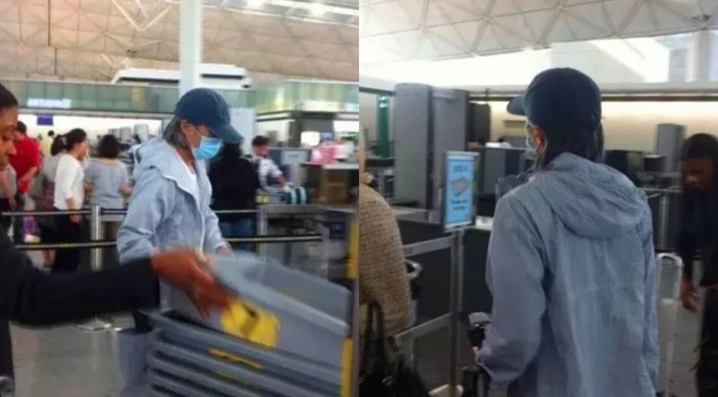 Ngôi sao - Sau ồn ào nợ nần Châu Tinh Trì một mình ra sân bay không có trợ lý hay người thân đi cùng
