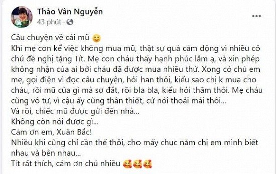 Sự kiện - Sao Việt: Con trai MC Thảo Vân bất ngờ nhận quà từ 'người bí mật' (Hình 3).