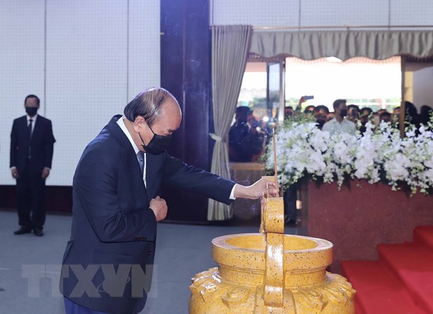 Tin nhanh - Lễ tang trọng thể nguyên Phó Thủ tướng Trương Vĩnh Trọng (Hình 4).