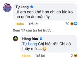 Giải trí - Tự Long than có lúc không có quần áo mặc ấy, nghệ sĩ Hồng Đào đáp trả bất ngờ (Hình 3).