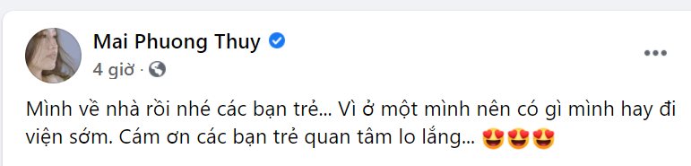 Giải trí - Hoa hậu Mai Phương Thuý nhập viện vì đau tim, khó thở  