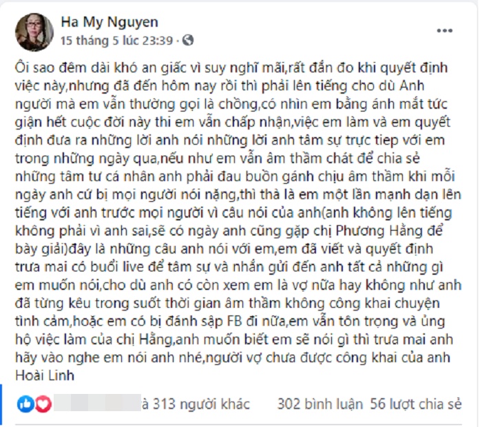 Giải trí - Người tự xưng là vợ chưa từng công khai của Hoài Linh có gì đặc biệt? (Hình 2).