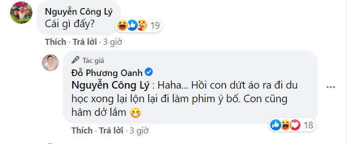 Giải trí - Nghệ sĩ Công Lý bình luận bất ngờ về ảnh thời còn là du học sinh của Phương Oanh (Hình 3).