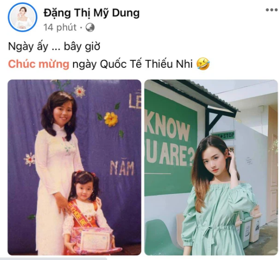 Giải trí - Mỹ nhân showbiz Việt khoe ảnh thời nhỏ khiến nhiều người ngạc nhiên (Hình 5).