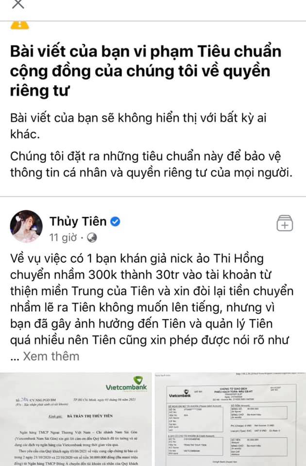 Giải trí - Thủy Tiên lên tiếng xin lỗi sau khi khẳng định không có người chuyển nhầm tiền từ thiện (Hình 2).