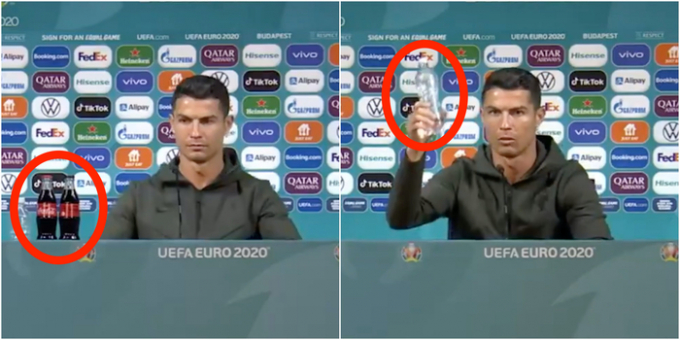 Thể thao - UEFA cảnh báo, hành động học theo Ronaldo “phá” nhà tài trợ sẽ bị phạt