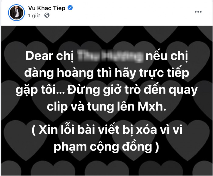 Giải trí - Vũ Khắc Tiệp nói gì về đoạn clip bị người dưng đến tận nhà đòi nợ? (Hình 2).