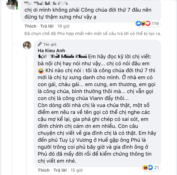 Giải trí - Hà Kiều Anh có thật sự là 'công chúa' đời thứ 7 triều Nguyễn?