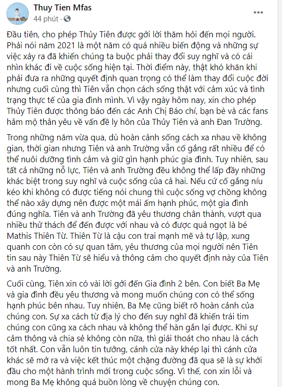 Giải trí - Ca sĩ Đan Trường chính thức ly hôn vợ đại gia (Hình 2).