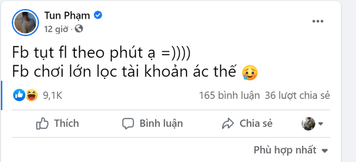 Giải trí - Sao Việt nói về việc Facebook khóa các tài khoản (Hình 2).