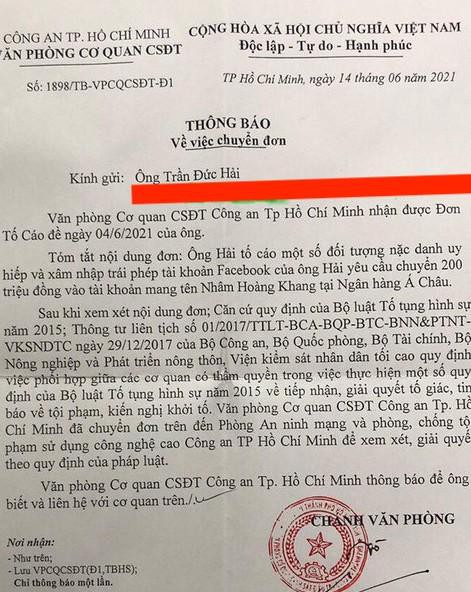 Văn hoá - Sau thời gian im lặng NSƯT Đức Hải lên tiếng tố cáo Nhâm Hoàng Khang