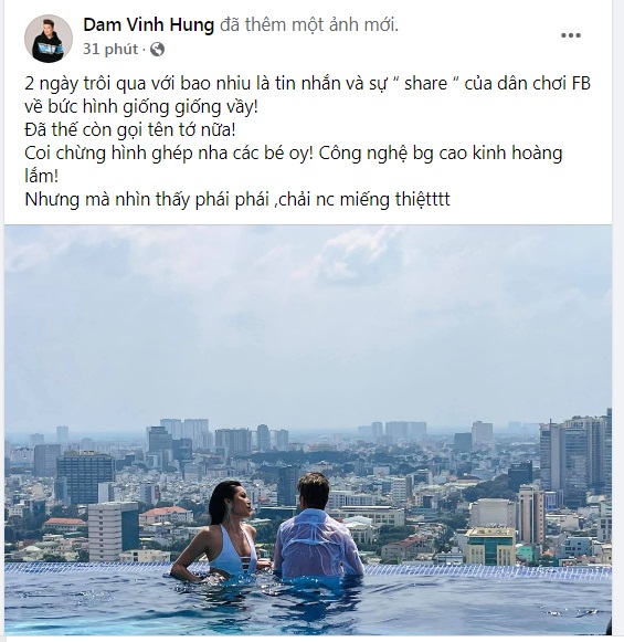 Văn hoá - Đàm Vĩnh Hưng công khai danh tính chàng trai chụp ảnh cùng siêu mẫu Minh Tú (Hình 2).