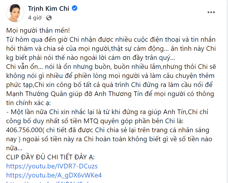 Văn hoá - Sao Việt nói gì trước ồn ào giữa Trịnh Kim Chi và Thương Tín? (Hình 2).