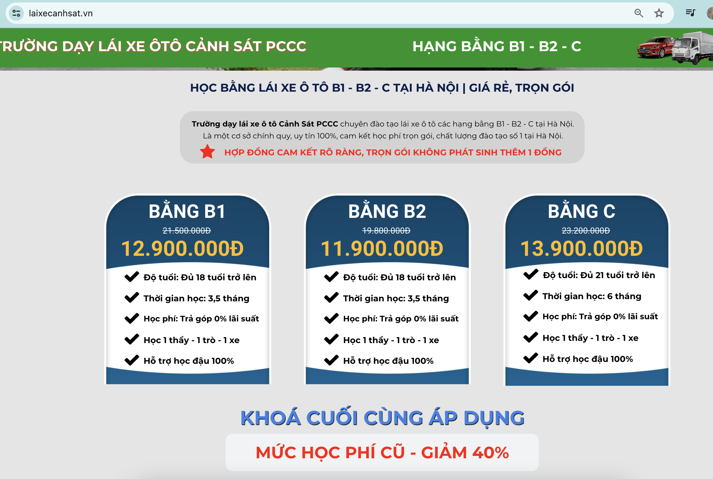 Dân sinh - Mạo danh Trường Đại học Phòng cháy chữa cháy để dạy lái xe