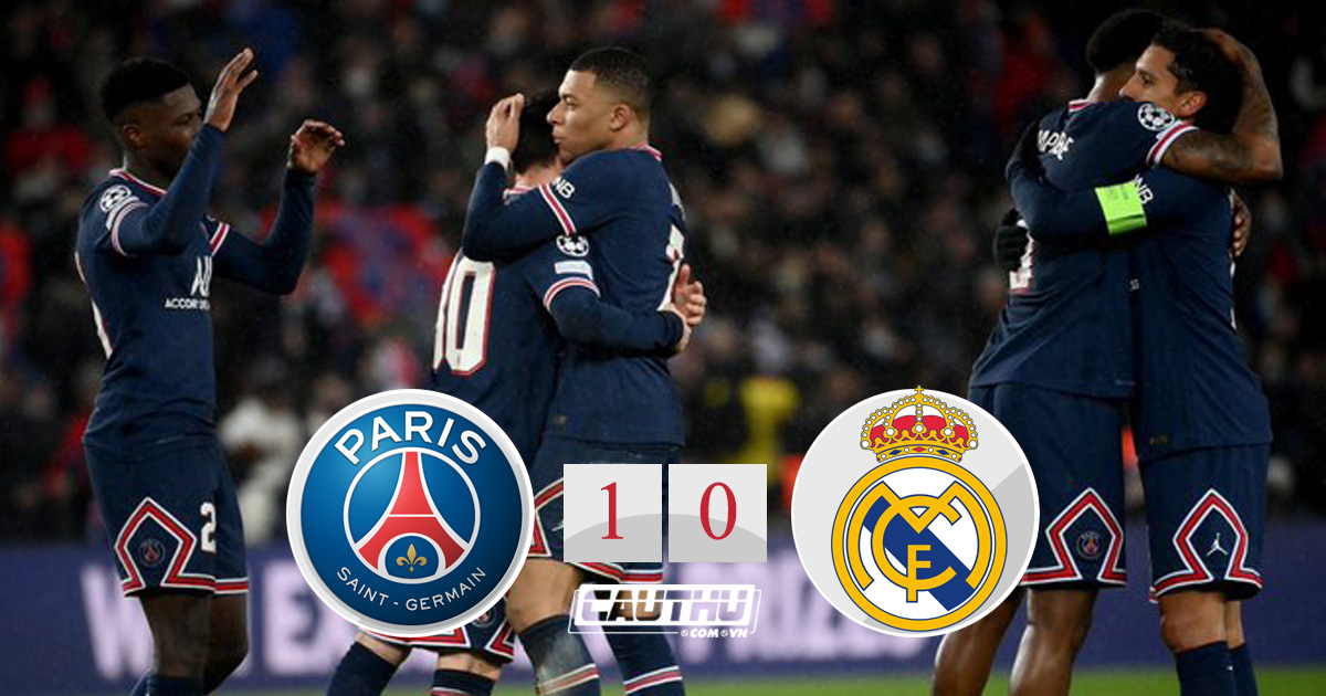 Bóng đá Châu Âu - PSG 1-0 Real Madrid: Messi đá hỏng 11m, may còn Mbappe