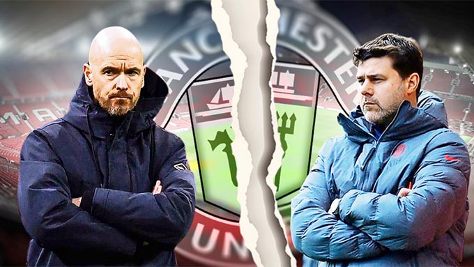 Bóng đá Anh - Phòng thay đồ Man United chia rẽ vì Ten Hag và Pochettino