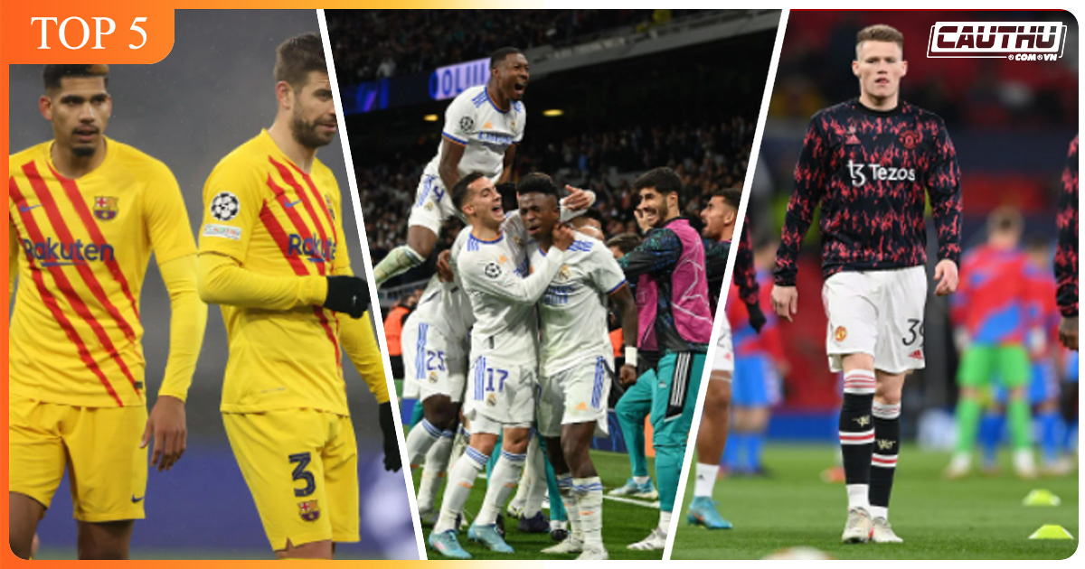 Bóng đá Châu Âu - 5 CLB góp mặt ở bán kết Champions League nhiều nhất