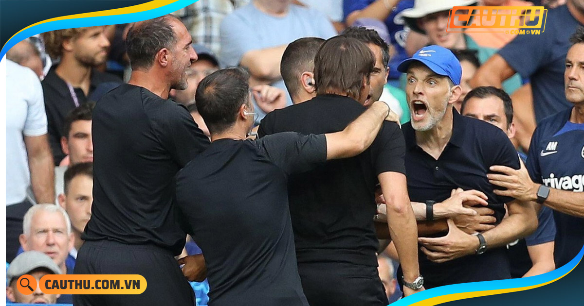 Bóng đá Anh - Conte và Tuchel nhận thẻ đỏ: Khi những ông thày hết nhẹ nhàng