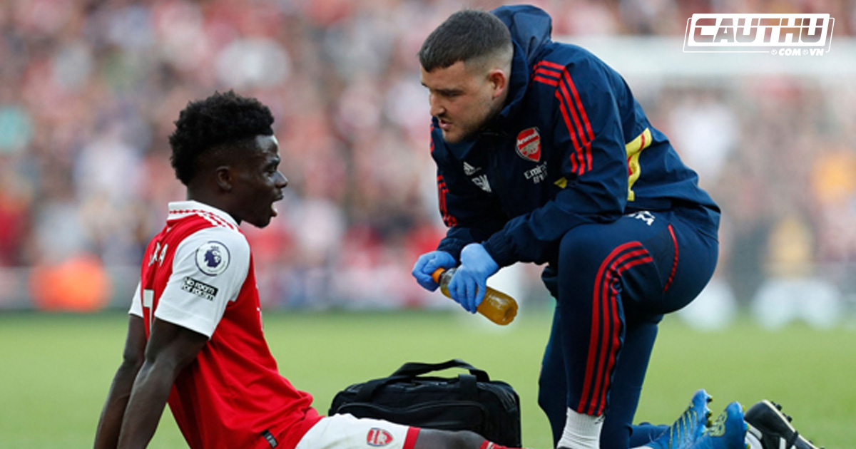 Giải khác - Arsenal trở lại đỉnh bảng, Bukayo Saka nguy cơ mất World Cup