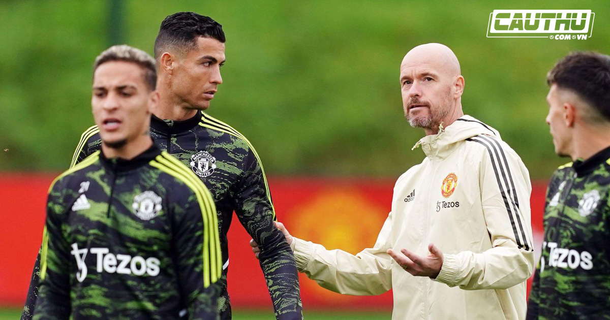 Bóng đá Anh - Ten Hag không cho Ronaldo thi đấu tiếp cho Man United