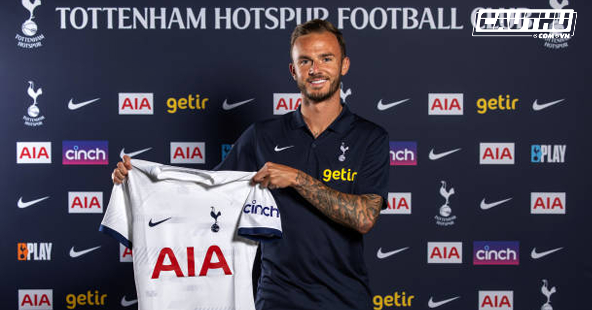 Bóng đá Anh -  Maddison gia nhập Tottenham với giá 40 triệu bảng