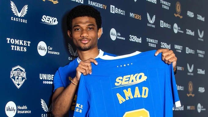 Bóng đá Anh - Amad Diallo rời Man United, gia nhập Rangers