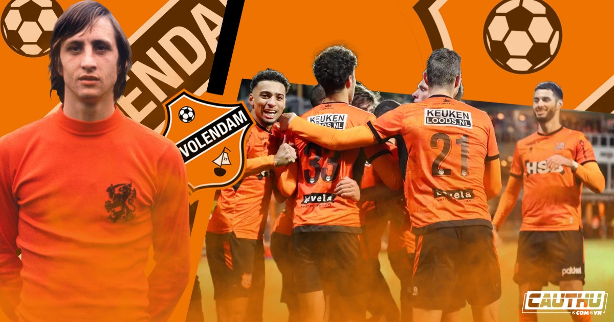 Bóng đá Châu Âu - Câu chuyện về Volendam, nơi di sản của Cruyff được kế thừa