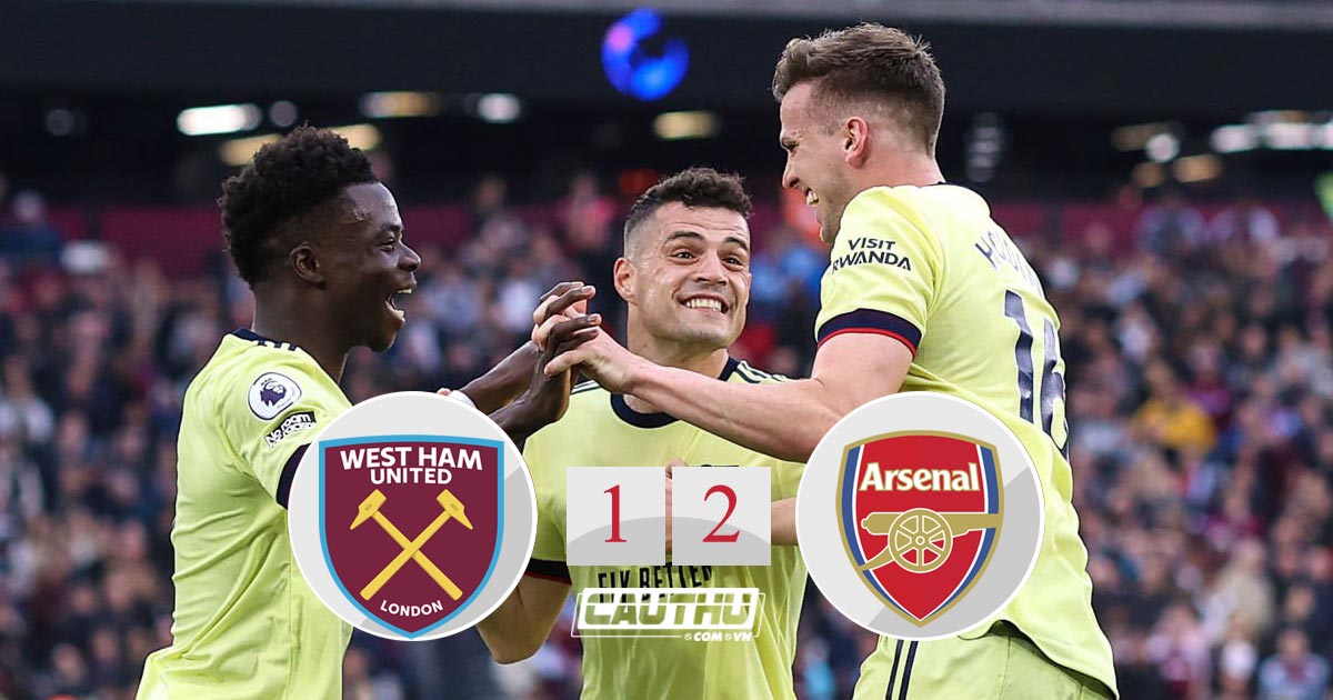 Bóng đá Anh - 2 trung vệ ghi bàn, Arsenal đòi lại vị trí thứ 4 từ Tottenham