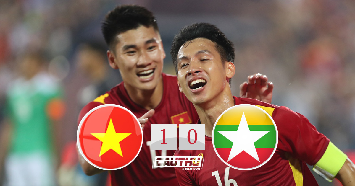 Bóng đá Việt Nam - Thắng U23 Myanmar, U23 Việt Nam mở toang cửa vào bán kết