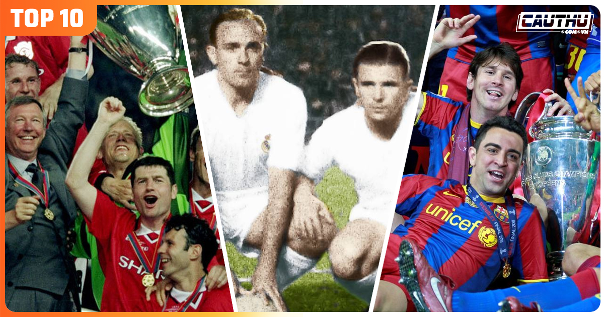 Bóng đá Châu Âu - Top 10 CLB vĩ đại nhất lịch sử bóng đá? Barca? MU? Real Madrid?