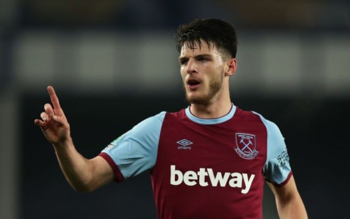 Bóng đá Anh - 3 điểm đến phù hợp với Declan Rice nếu chọn rời West Ham