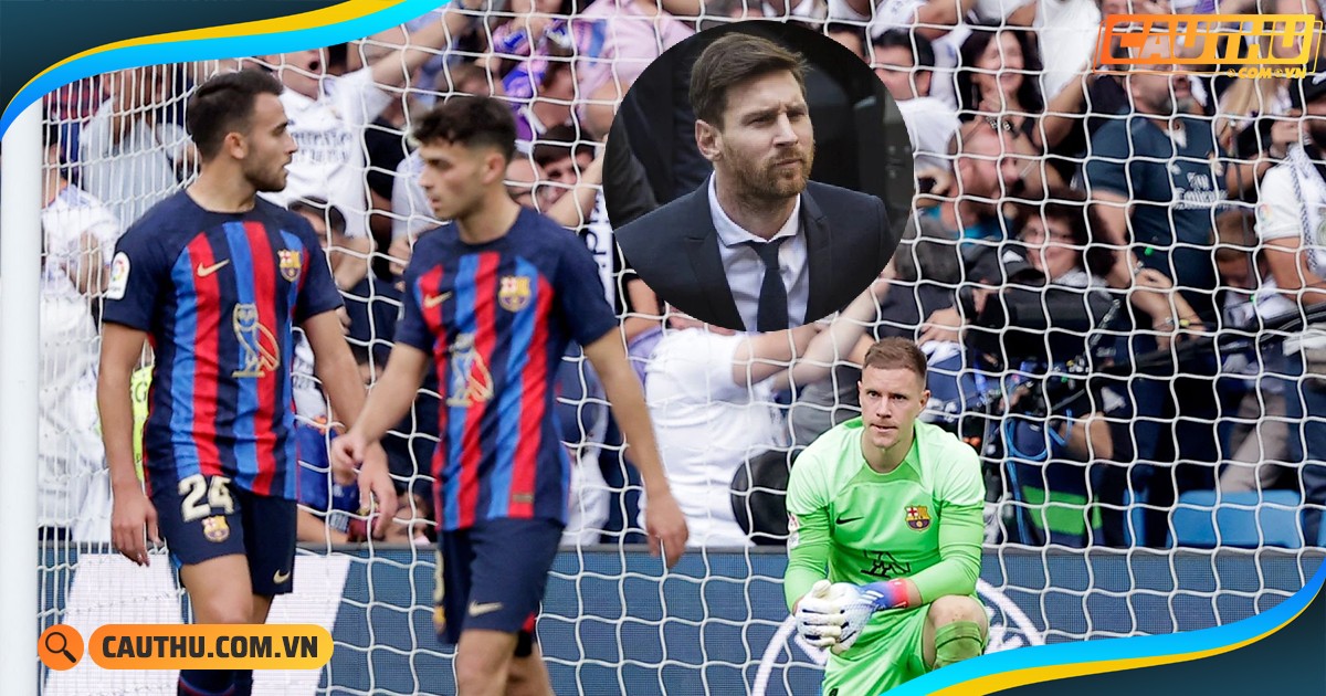 Bóng đá Châu Âu - Điểm tin sáng 17/10: Thua El Clasico, Araujo muốn Messi về cứu Barca