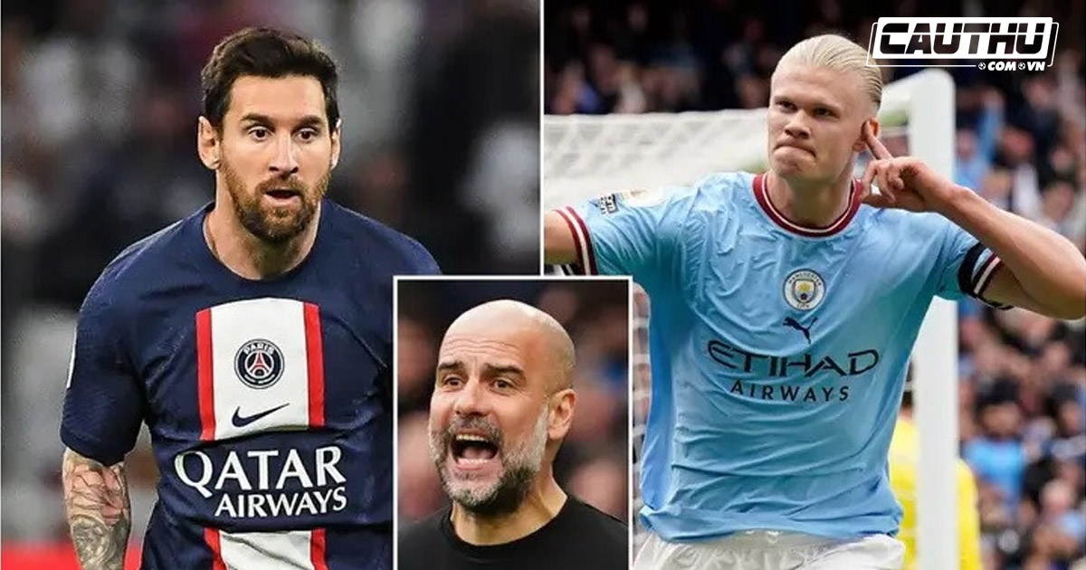 Giải khác - Man City vẫn mơ kết hợp Haaland với Messi