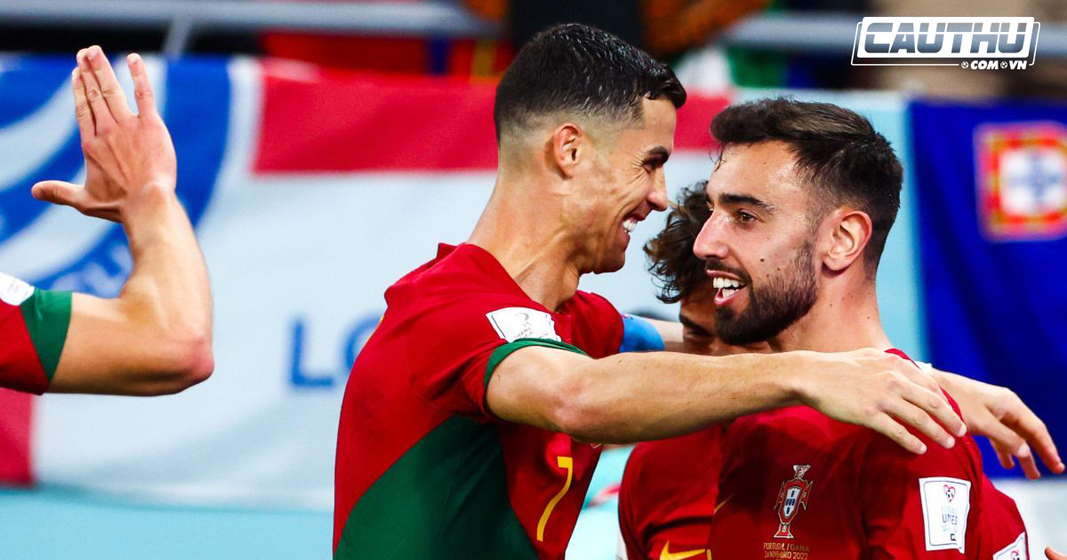 Giải khác - Fernandes: 'Bàn đầu tiên của tôi nên thuộc về Ronaldo’