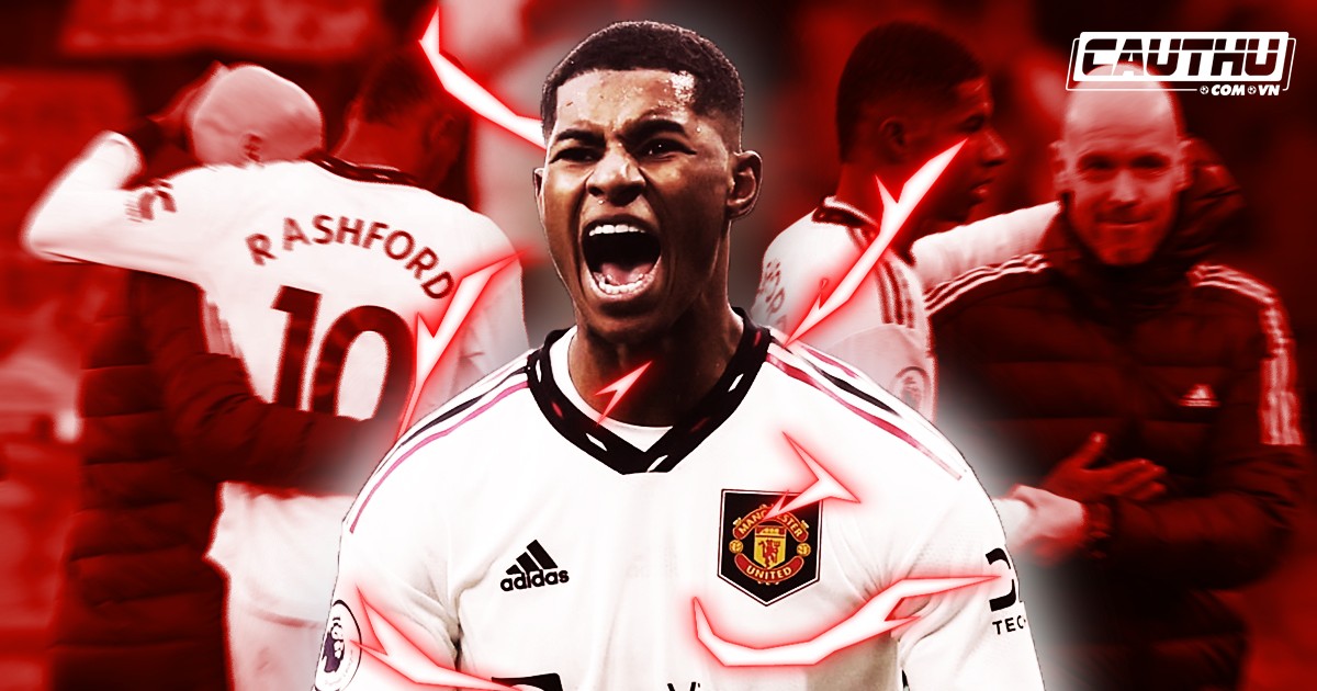 Bóng đá Anh - Bàn tay sắt của Ten Hag và thời của Rashford