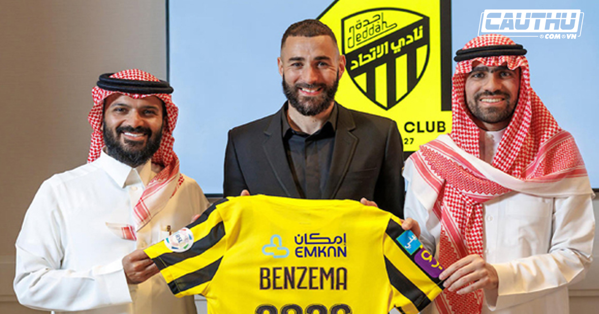 Giải khác - Benzema chính thức ra mắt Al-Ittihad, kí hợp đồng 3 năm