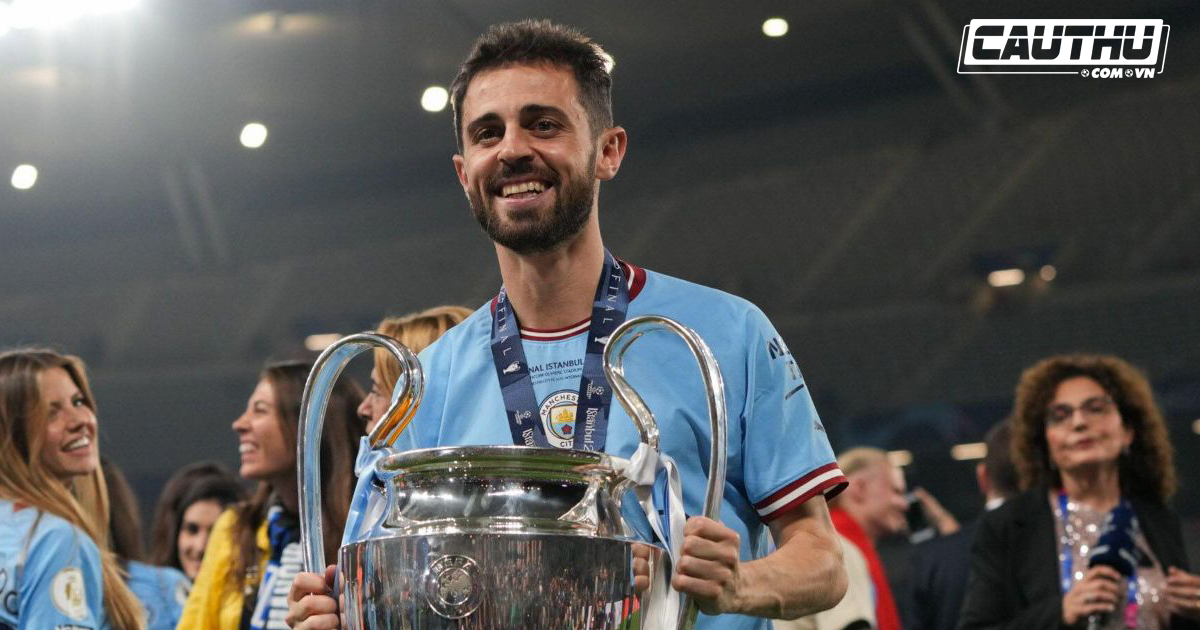 Bóng đá Anh - Bernardo Silva được chèo kéo rời Man City đến Saudi Arabia