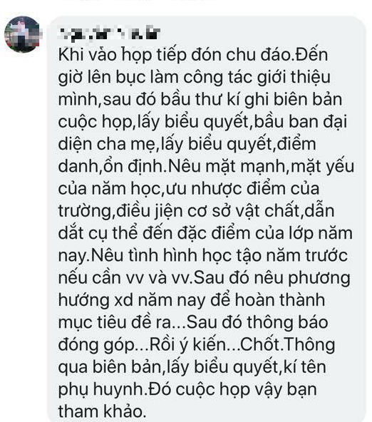 Cộng đồng mạng -  Giáo viên xin kinh nghiệm để họp phụ huynh trong 'hòa bình' (Hình 2).