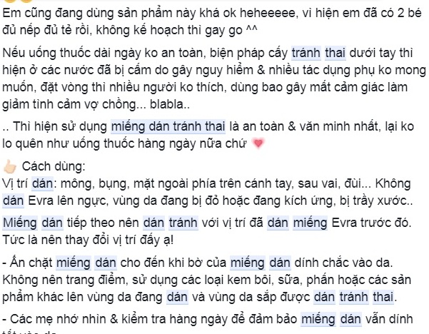 Cộng đồng mạng - Mang họa vì miếng dán tránh thai “thần kỳ” 