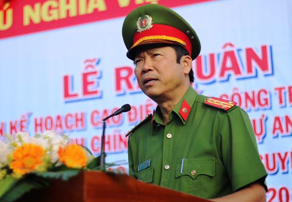 Tin nhanh - Đắk Lắk: Công an huyện Krông Bông ra quân đảm bảo an ninh, trật tự dịp lễ Tết