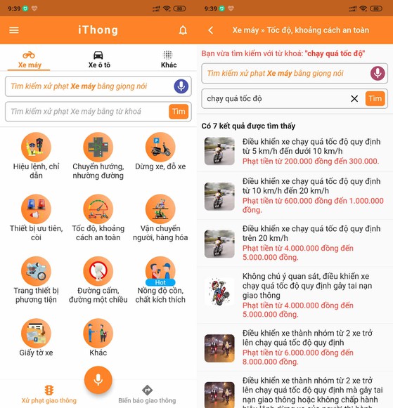 Thủ thuật - Tiện ích - Hướng dẫn tra cứu mức xử phạt vi phạm giao thông bằng giọng nói