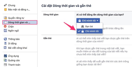 Thủ thuật - Tiện ích - Cách ẩn nội dung bài đăng được tag trên Facebook (Hình 2).