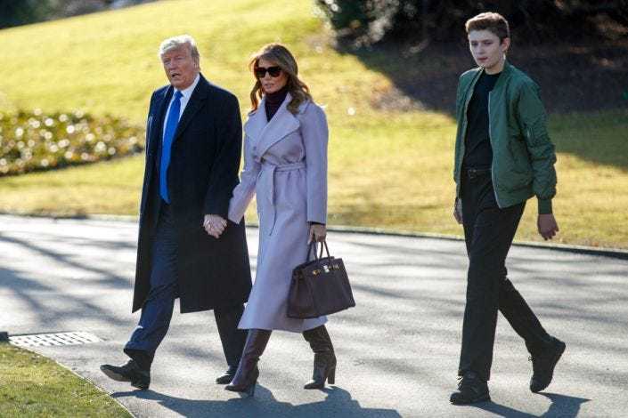 Ngôi sao - Những sự thật không phải ai cũng biết về “Hoàng tử Nhà Trắng” Barron Trump (Hình 3).